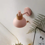 Applique Murale Bois Scandinave Sobre Élégante. Chambre