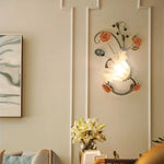 Applique Murale Céramique Pastel Nordique Élégante Chambre