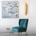Applique Murale Design Élégante Spirale Lumineuse Contemporaine Chambre