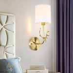 Applique Murale Design Lumineux Cerf Élégant Doré Chambre