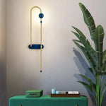 Applique Murale Design Lumineux Élégant Doré. Chambre