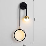 Applique Murale Design Moderne Boule Décorative Oryna Chambre