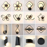 Applique Murale D’intérieur Led Design Élégant Chambre