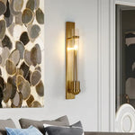 Applique Murale Dorée Élégante Design Contemporain. Chambre
