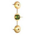 Applique Murale Élégante Lumière Dorée Suspendue. Chambre