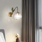 Applique Murale Élégante Vintage Dorée Lumineuse. Chambre