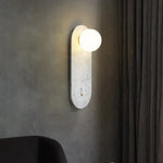 Applique Murale En Marbre Sculpté Lumineux Élégant Chambre