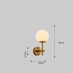 Applique Murale Globe Salle de Bain