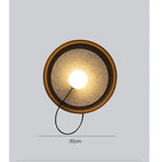 Applique Murale Intérieure Design Élégant Moderne 35Cm Noir Tricolore Chambre