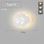 Applique Murale Led Blanche Moderne Design. G Chambre