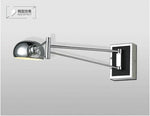 Applique Murale Led Chromé Élégant Design Moderne Chambre