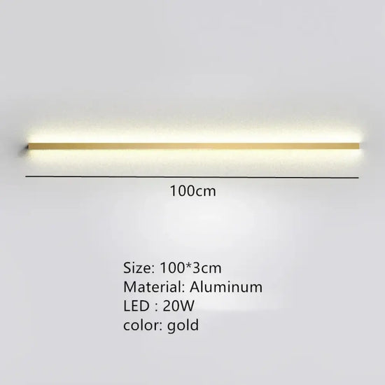 Applique Murale Led Contemporaine Design Minimaliste Applique Chambre