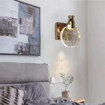 Applique Murale Led Cristalline Élégante Design Chambre