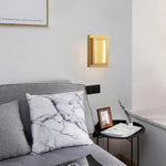 Applique Murale Led Cuivre Design Lumineux Élégant Chambre