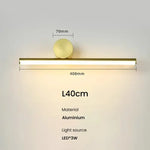 Applique Murale Led Design Élégant Salon. L40Cm / Chine Blanc Chaud | Or Chambre