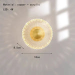 Applique Murale Led Design Élégante Salon 18 Cm / 3 Modifiable Applique Chambre