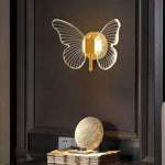 Applique Murale Led Design Lumineux Papillon. Chambre