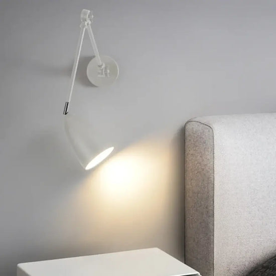 Applique Murale Led Design Minimaliste Élégant Chambre