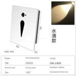 Applique Murale Led Détecteur Mouvement Intelligent B Blanc / Lumière Chaude Chambre