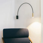 Applique Murale Led Dorée Design Élégant. Chambre