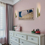 Applique Murale Led Dorée Élégante Luxe Chambre