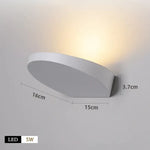 Applique Murale Led Élégante Contemporaine Design. B-Blanc / Blanc Chaud (2700-3500K) Applique