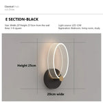 Applique Murale Led Élégante Design Contemporain Typee / Natural White Chambre