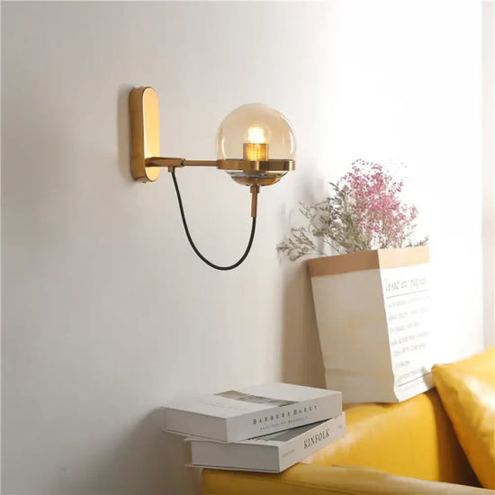 Applique Murale Led Élégante Design Industriel Chambre
