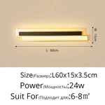 Applique Murale Led Élégante Design Lumineux Intérieur Applique Chambre