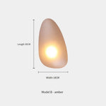 Applique Murale Led Élégante Et Contemporaine B-Ambre Chambre