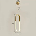 Applique Murale Led Élégante Lumière Design. Lampe À Suspension / Blanc Chaud (2700-3500K) Chambre