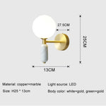 Applique Murale Led Élégante Minimaliste Scandinave Chambre
