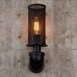 Applique Murale Led Industriel Vintage Élégant. Noir Chambre