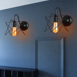 Applique Murale Led Industrielle Vintage Design Chambre