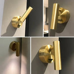 Applique Murale Led Laiton Design Contemporain Élégant Chambre
