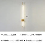 Applique Murale Led Lumineux Et Épuré B Or 62Cm / Blanc Froid Applique Chambre