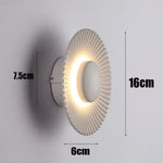 Applique Murale Led Moderne Élégante Design. Blanc / Chaud (2700K) Chambre