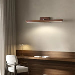 Applique Murale Led Nordique Chic Moderne Élégant 40Cm-Bois De Noyer / Blanc Chaud (2700-3500K)