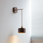 Applique Murale Led Nordique Élégante Bois. Chambre