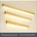 Applique Murale Led Noyer Design Élégant Chambre