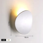 Applique Murale Led Pivotante Design Contemporain C-Blanc / Blanc Chaud (2700-3500K) Applique