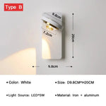 Applique Murale Led Pivotante Design Élégante. Chambre