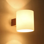 Applique Murale Led Scandinave Élégante Bois. Chambre