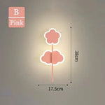 Applique Murale Lumineuse Design Pour Petits. B Rose / 3 Températures De Couleur Chambre