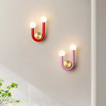 Applique Murale Métallique Design Scandinave Minimaliste Chambre