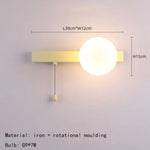 Applique Murale Mini Élégante Design Contemporain. D-Blanc / Lumière Chaude 3000K Chambre