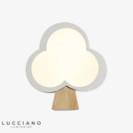 Applique Murale Moderne Élégante Design Florale Lumineuse. Blanc Chambre