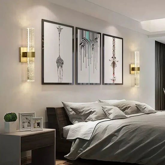 Applique Murale Moderne Élégante Design Intérieur Lumineux Chambre