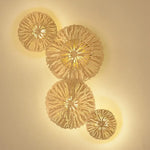 Applique Murale Moderne Luminaire Design Élégant Lotus Chambre
