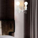 Applique Murale Moderne Lumineux Personnages Rigolos Chambre